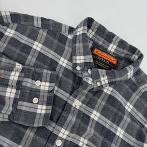 Ball and Buck The Scout Shirt Large Plaid Button Down Long Sleeve Made in USA